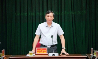 Chủ tịch HĐND tỉnh Nguyễn Việt Oanh làm việc tại xã Lương Tài